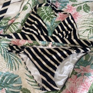 Victorias Secret Striped Bikini